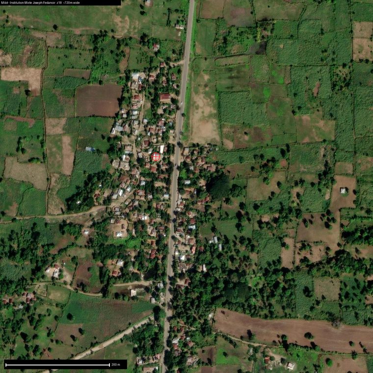 Satellite view of Milot
